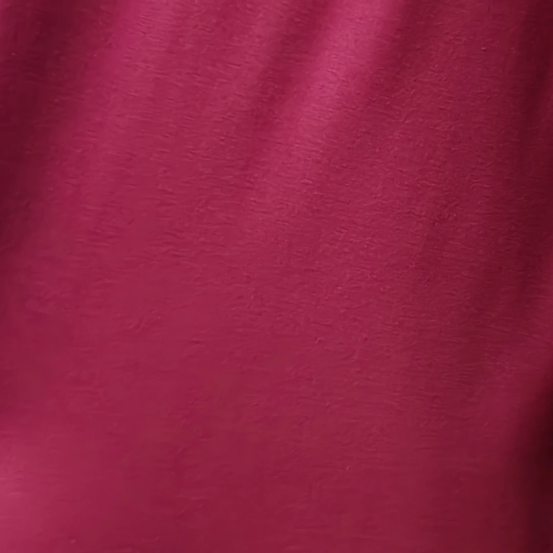 呼吸棉 酱红色 布料