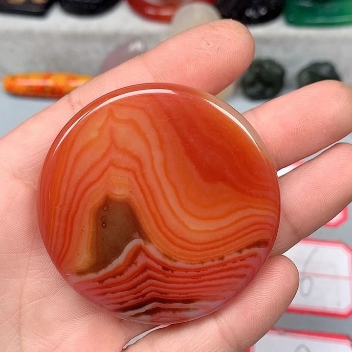 语***生玛瑙/玉髓颈饰未镶嵌