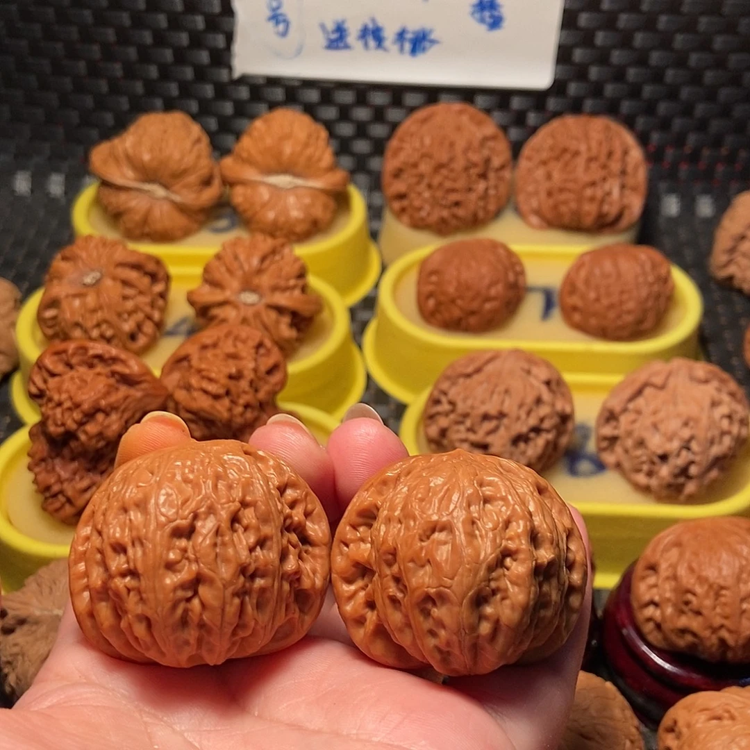 ༺***༻吊坠文玩核桃铁锤16