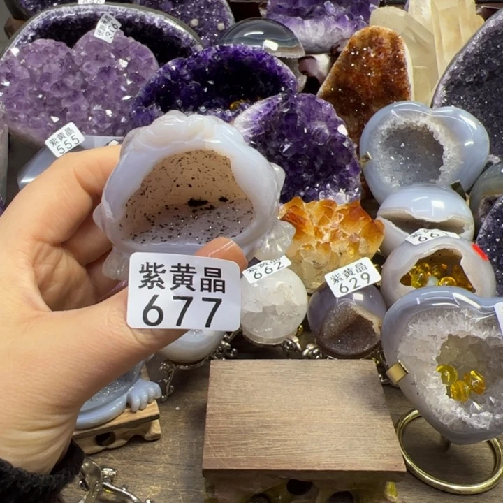 未镶嵌大型摆件（非配饰）紫晶677