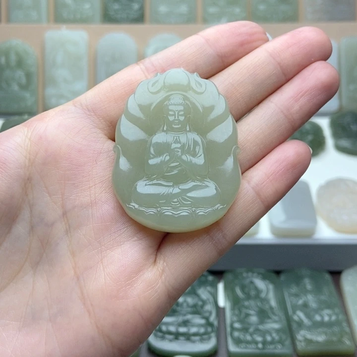 和田玉颈饰未镶嵌D***e