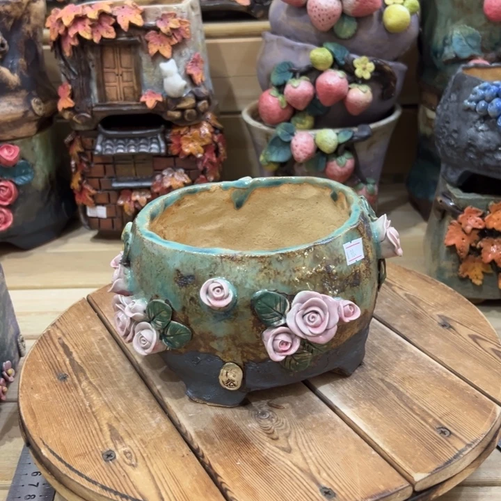 陶然多肉花盆百搭