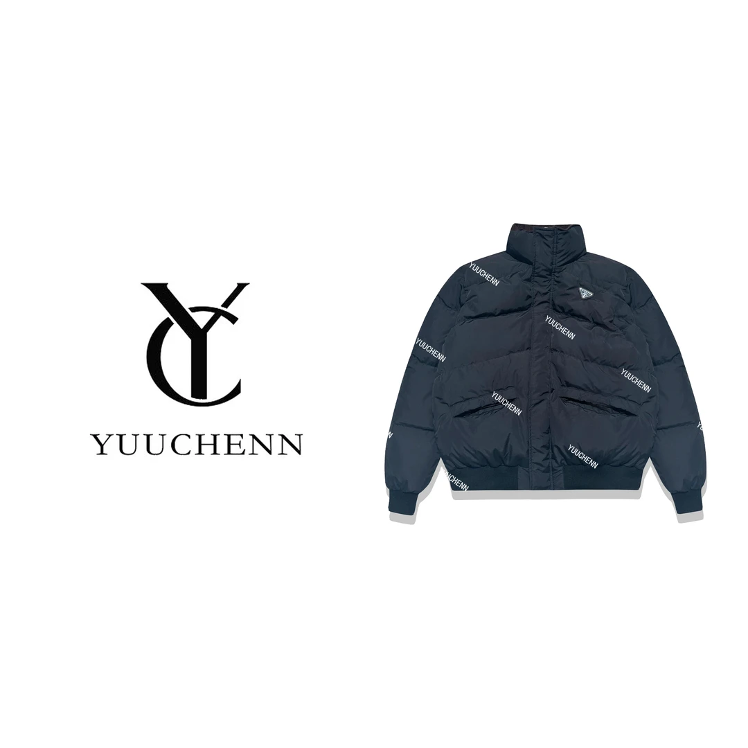 【YUUCHENN】-时尚情侣百搭秋冬90%白鸭绒男女厚款羽绒服-YF5050