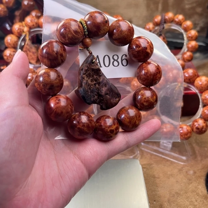 柏木（崖柏）手串/手链20金刚骨料