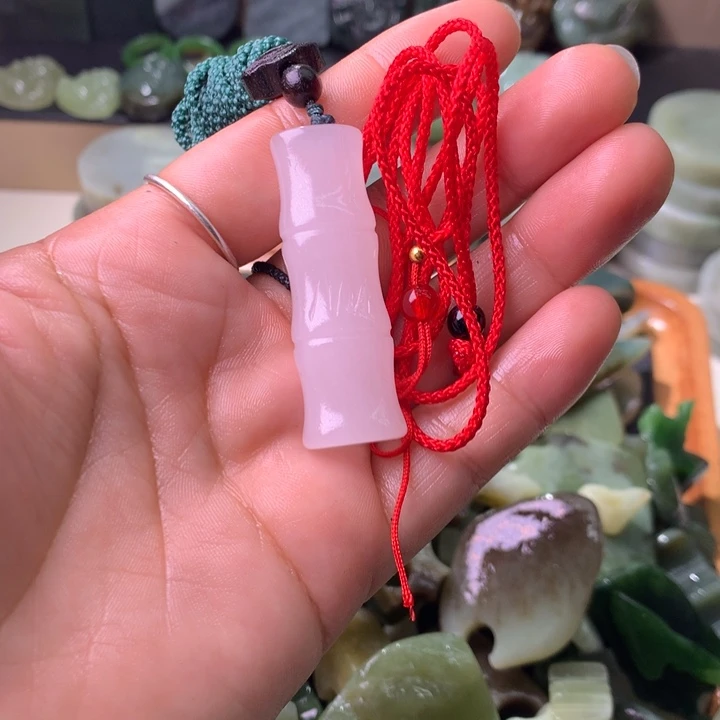 瑞***号未镶嵌和田玉（糖玉）珠宝半成品
