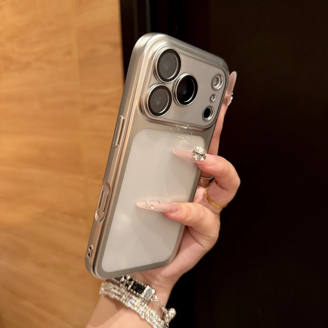 适用苹果17promax手机壳简约tpu软壳iphone17镜头全包pro肤感磨砂