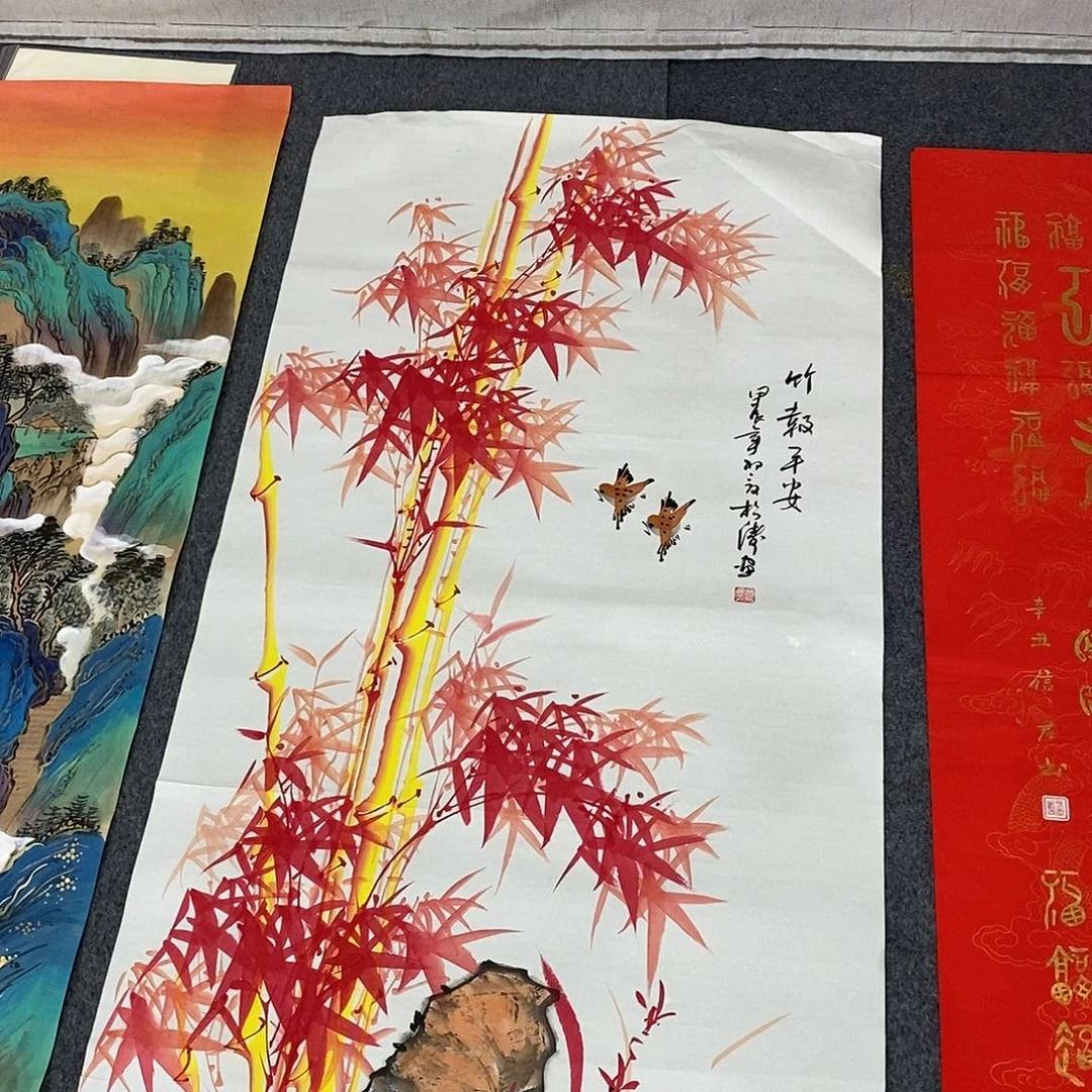 国画画画真的画画画