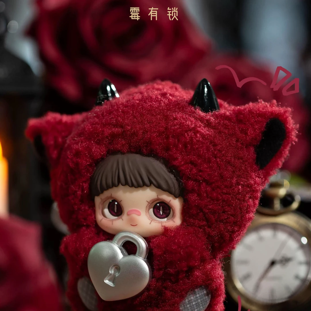 正版霉霉爱无止境系列盲盒毛绒玩偶可爱公仔包包挂件女孩生日礼物