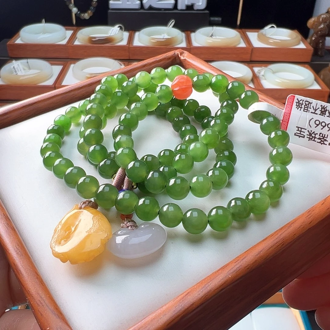 和田玉手链未镶嵌
