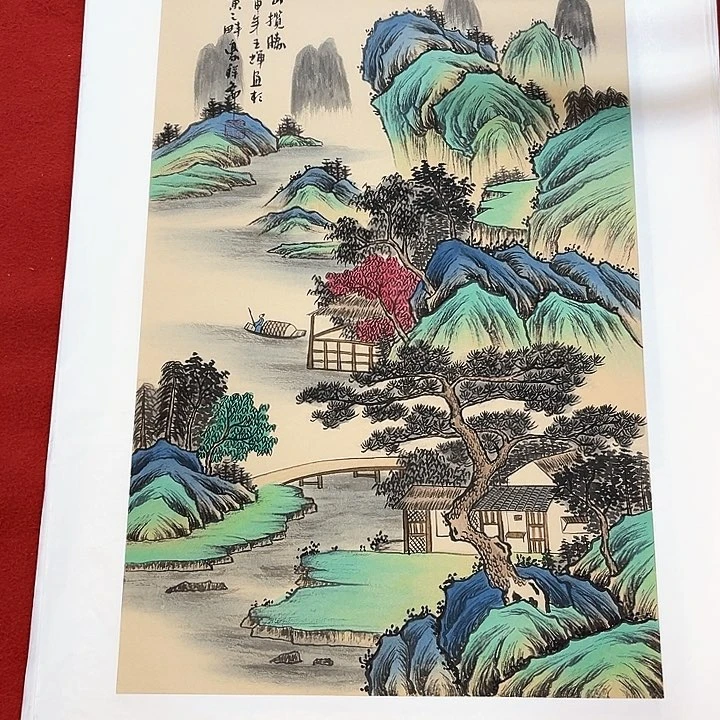 国画手绘国画作品