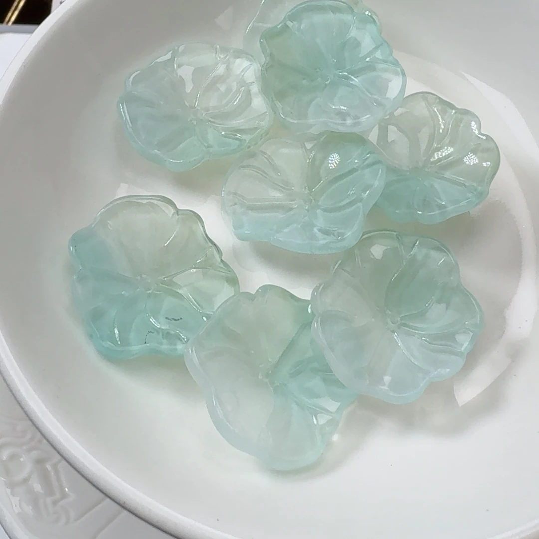 玻璃47号大荷叶五十个
