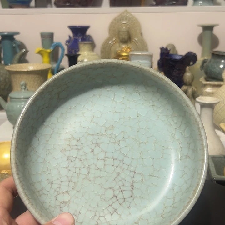 登***遠官窑 臻品旧藏 瓶官窑 臻品旧藏 三足洗