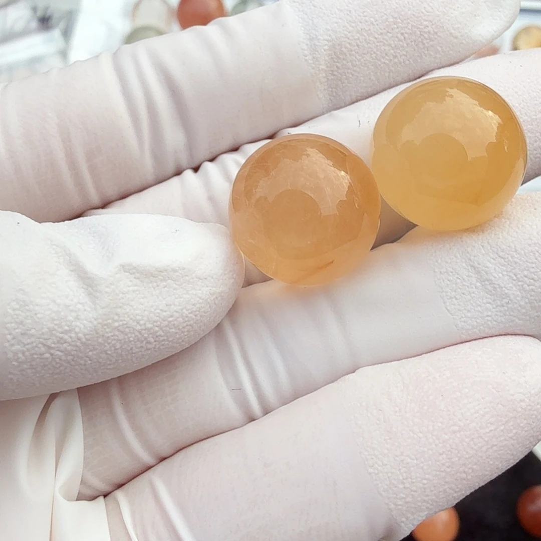 k****水晶珠宝半成品未镶嵌兔毛14mm定制不退换