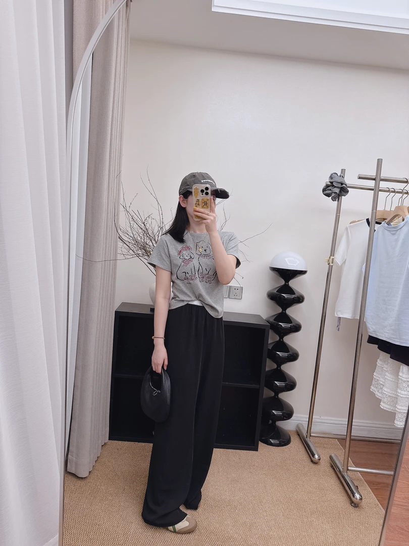 新款高品质欧货凉凉裤