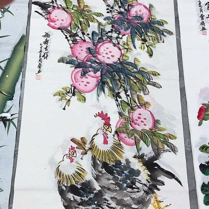 小周画廊的直播间