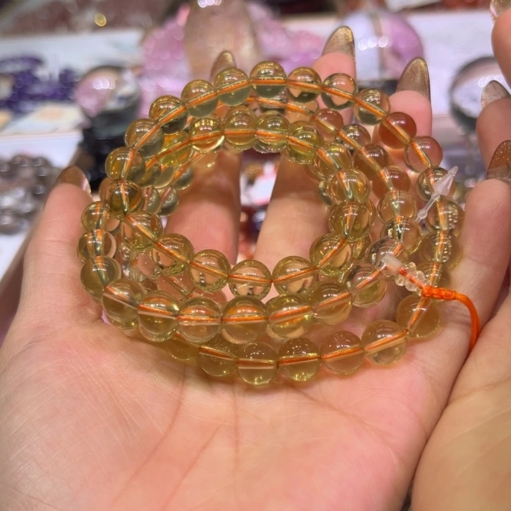 【闪购商品】水晶手链未镶嵌嗖*手串108