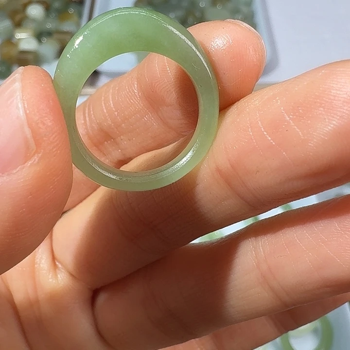 和田玉未镶嵌颈饰16.5内径137