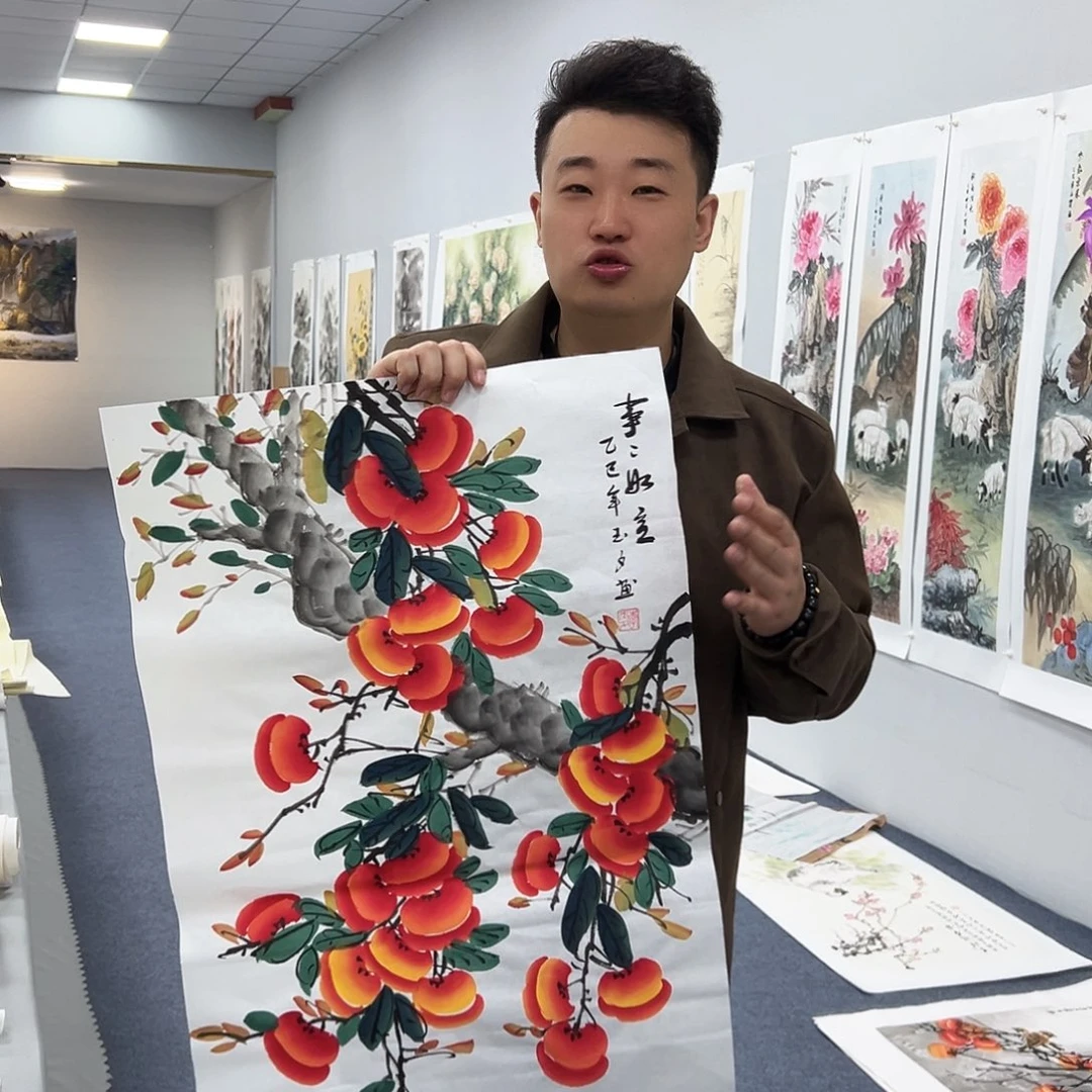 国画国画作品宣纸纯手绘