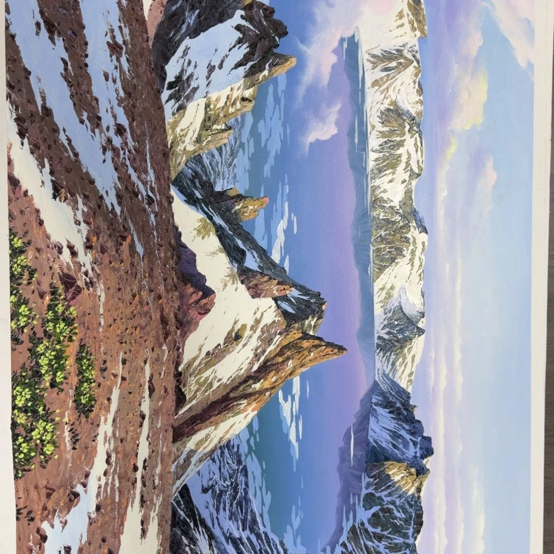 油画在干嘛啊我的天我