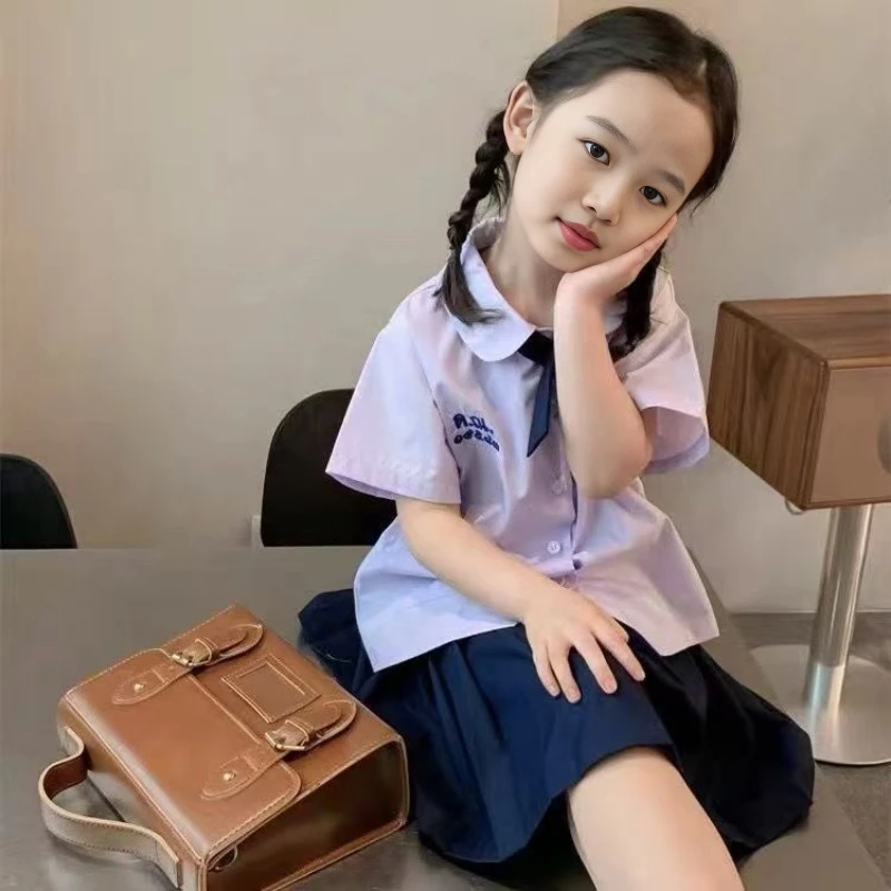 泰式学院风夏小学生毕业班服幼儿园园服儿童泰国校服洋气JK