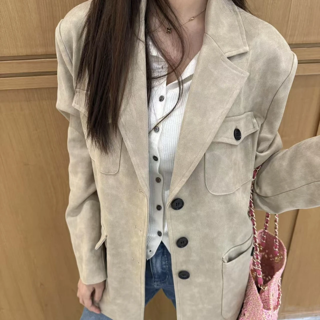 no褪 卡色外套398