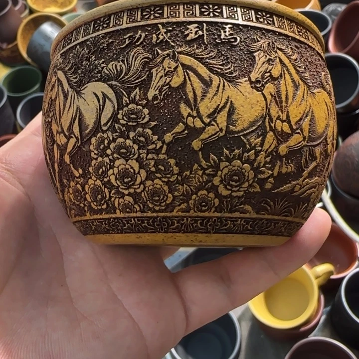 茶杯紫砂全手工制作工艺