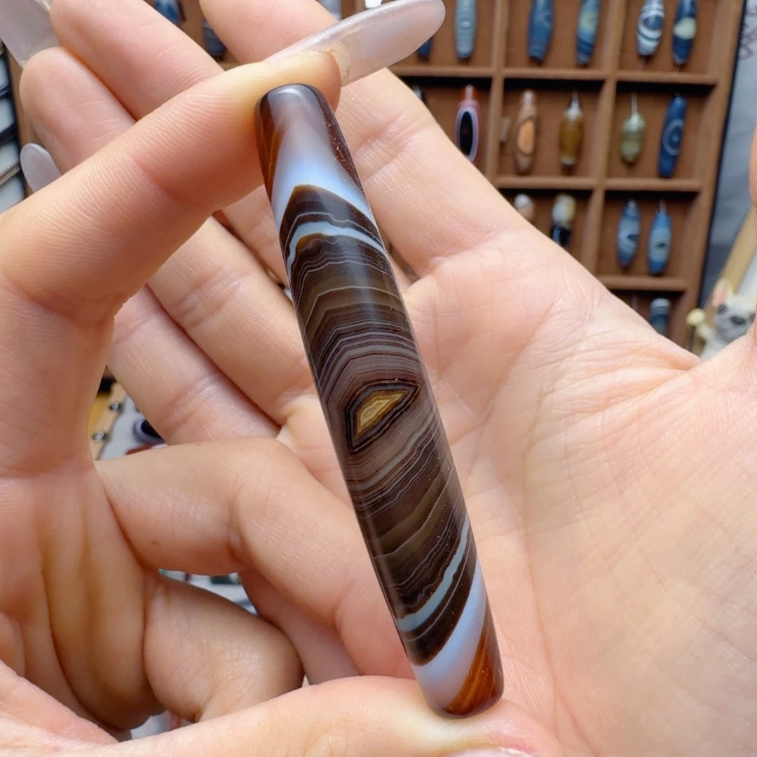 玛瑙/玉髓未镶嵌锁骨