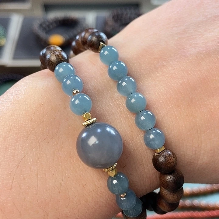 沉香手串0.6红土沉香手串