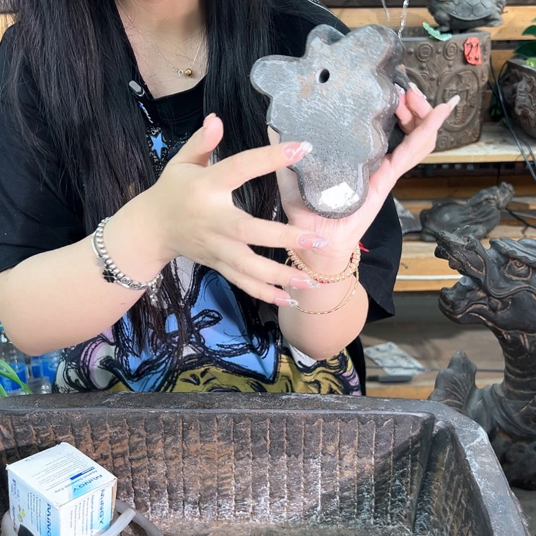 小金蝉流水不带盆Y-033