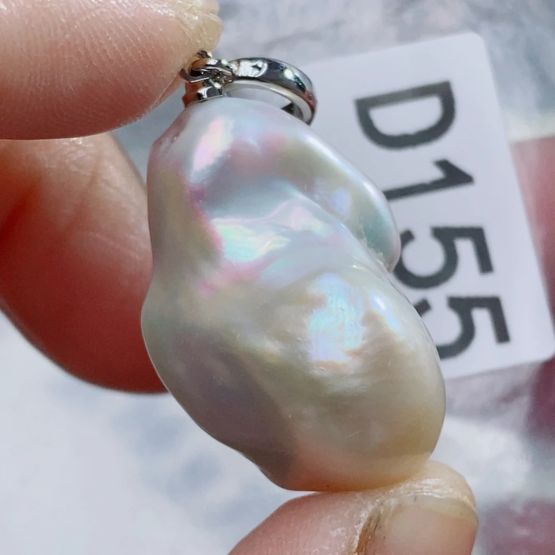 其他银S925镶嵌淡水珍珠