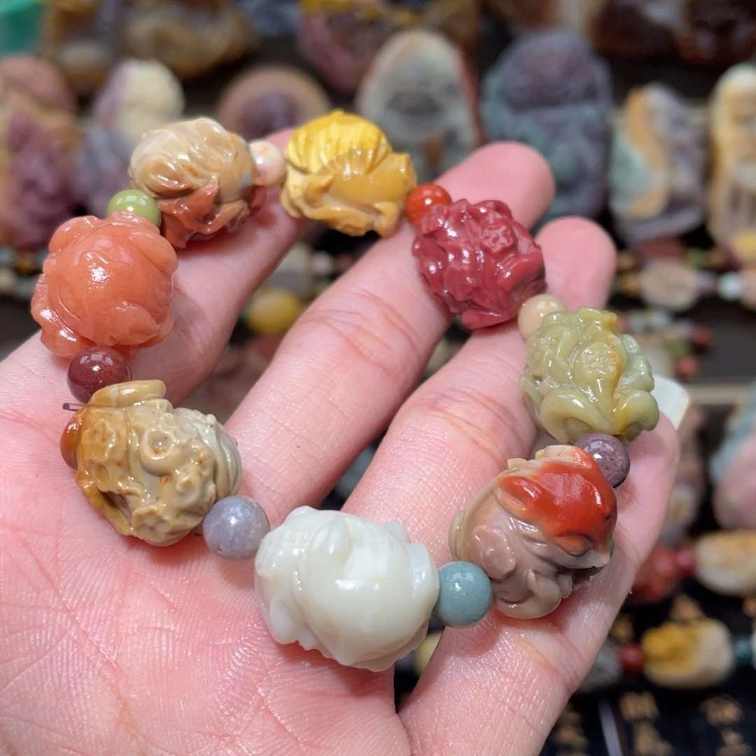 石英质玉未镶嵌手链