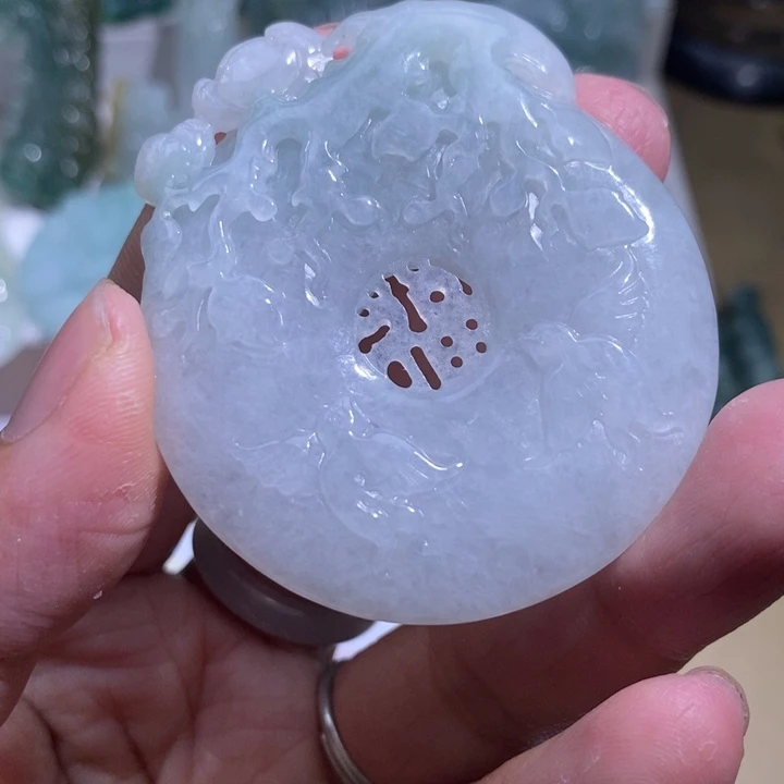 【闪购商品】颈饰未镶嵌翡翠喜