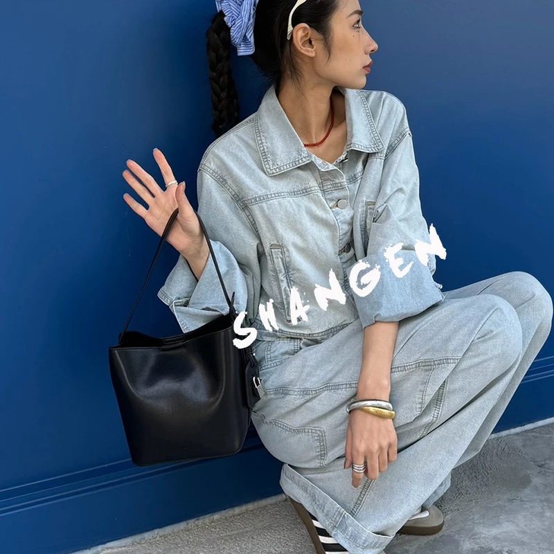 【尚恩CC】SK-92633-黑色-25*13*22-轻奢时尚女士新款手提水桶包