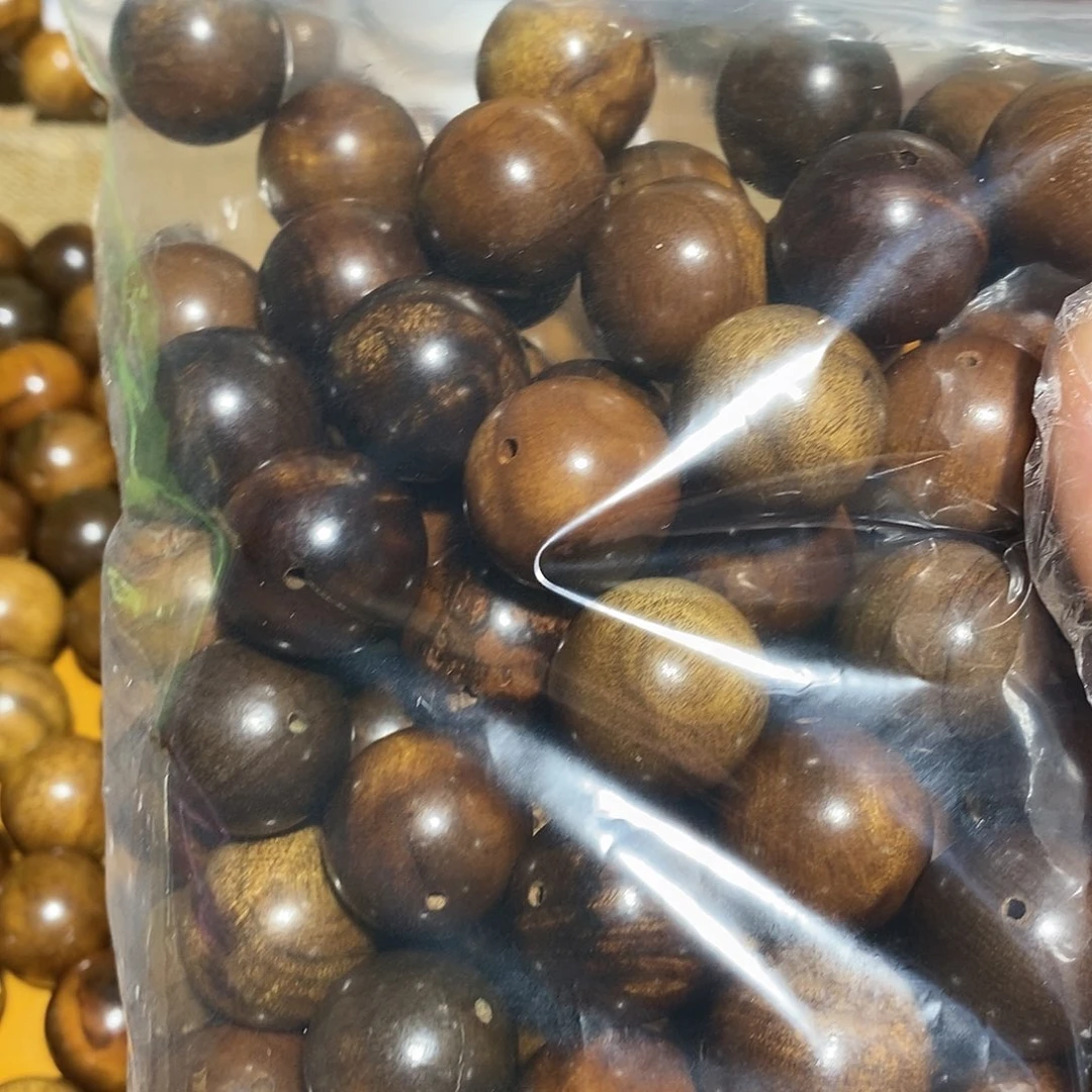 金丝楠꧁****꧂小叶2.0珠子微瑕