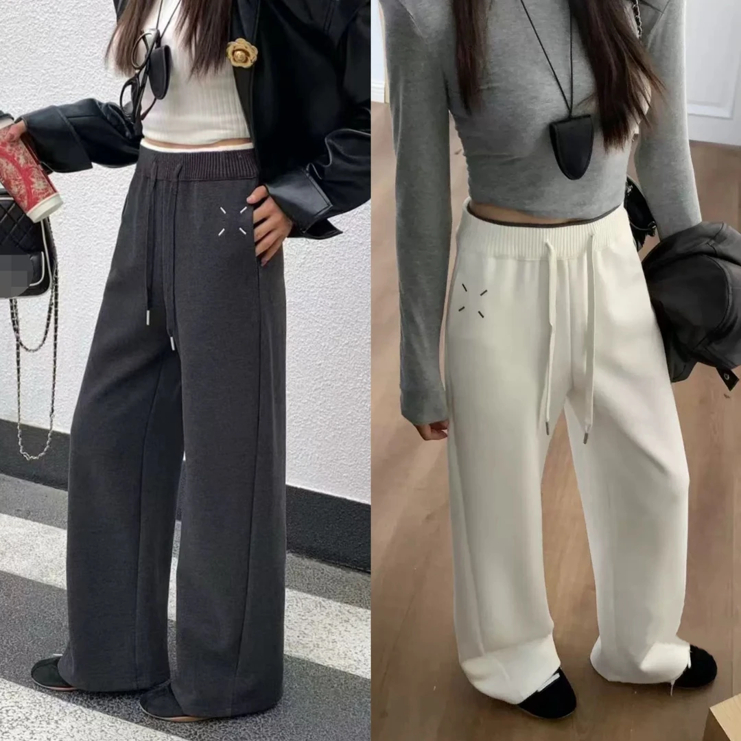 【秋冬新款】MT’ 吉拉羊绒直筒裤’  垂感显瘦休闲裤百搭