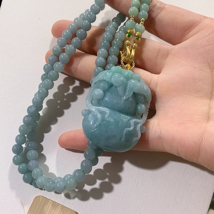 翡翠未镶嵌颈饰翡翠吊坠