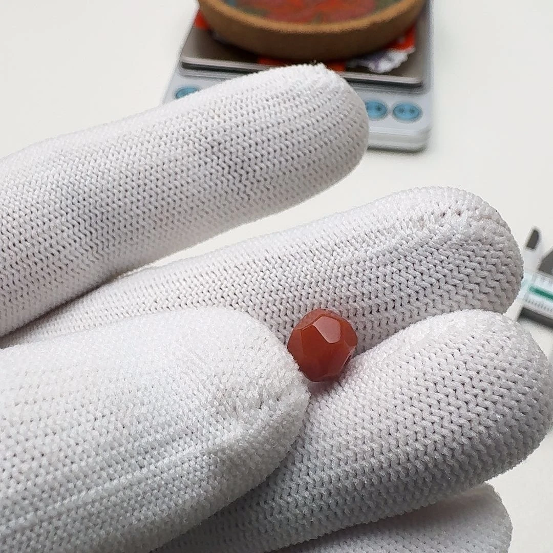 巨***餐南红玛瑙未镶嵌珠子