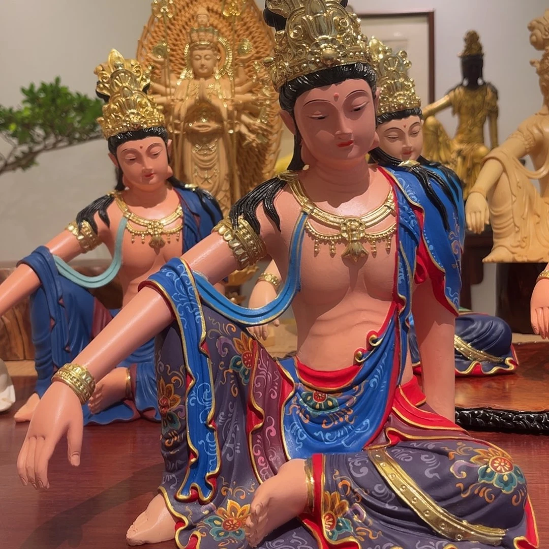 风***8木象牙果蓝大彩自在观音30