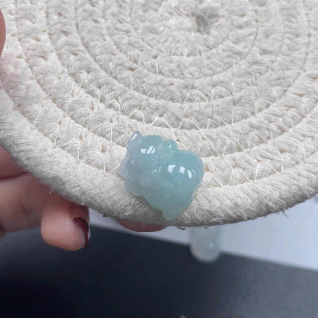 翡翠未镶嵌颈饰天然A货缅甸翡翠