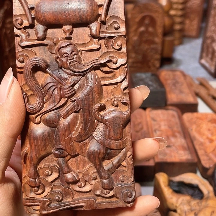 非洲紫檀（红花梨）东****媒中号六面