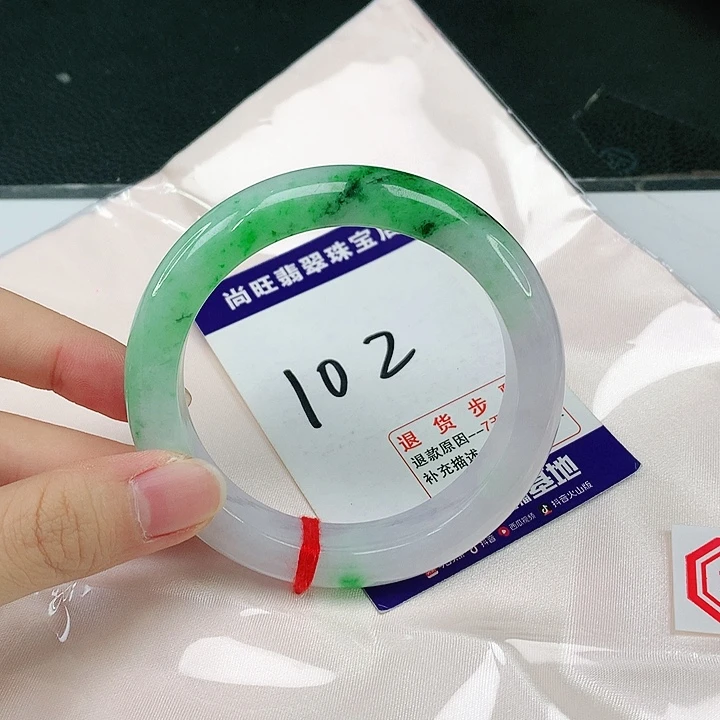 翡翠手镯未镶嵌怡*宝翡翠12