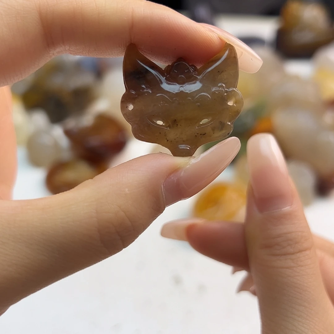 玛瑙/玉髓合金颈饰