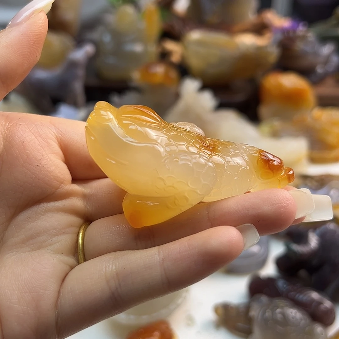 玛瑙/玉髓未镶嵌颈饰