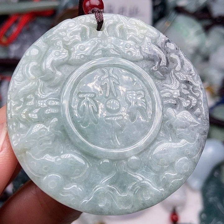 颈饰未镶嵌翡翠翡翠