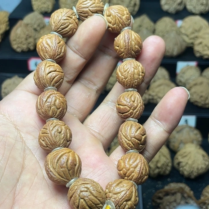 【闪购商品】文玩核桃把件龙鳞仿古17尺福利