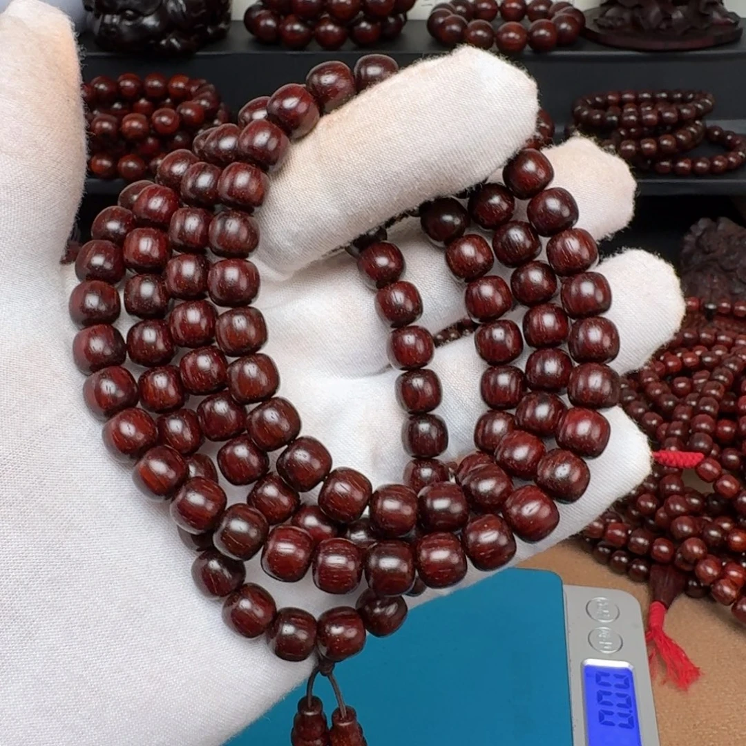 大***哥小叶紫檀手串/手链0.8/0.9cm108粒