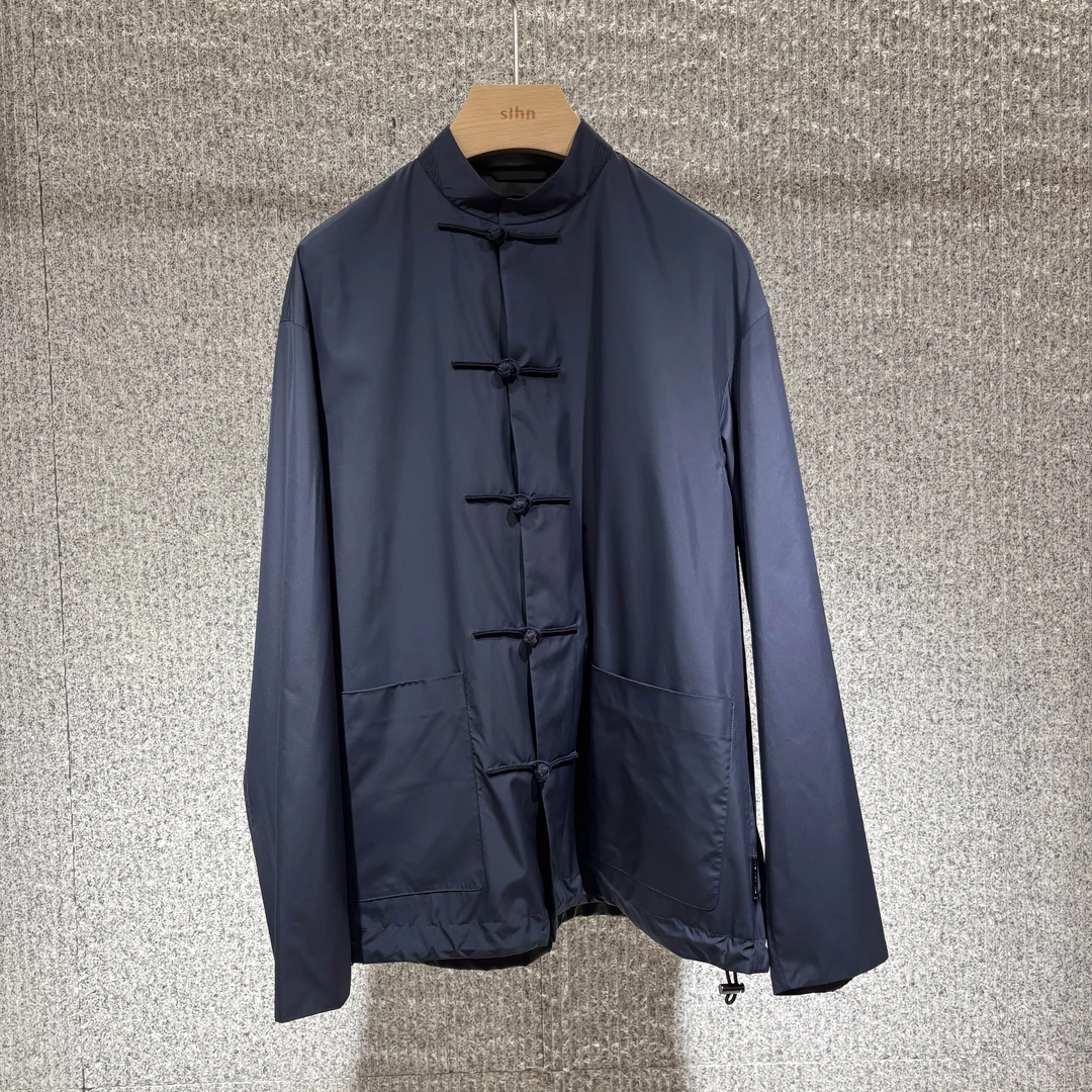 IAN HYLTON新中式盘扣外套春夏