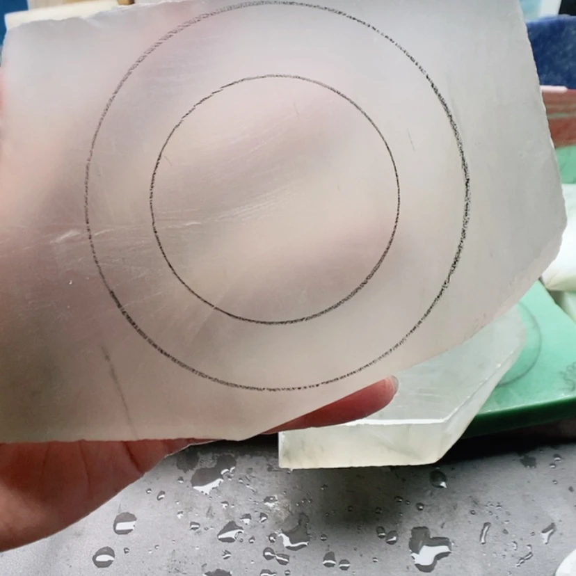 【闪购商品】石英质玉手镯未镶嵌梨****?加工定制