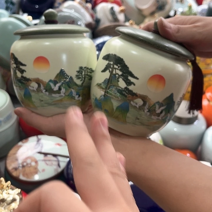 茶叶罐储物罐密封罐！