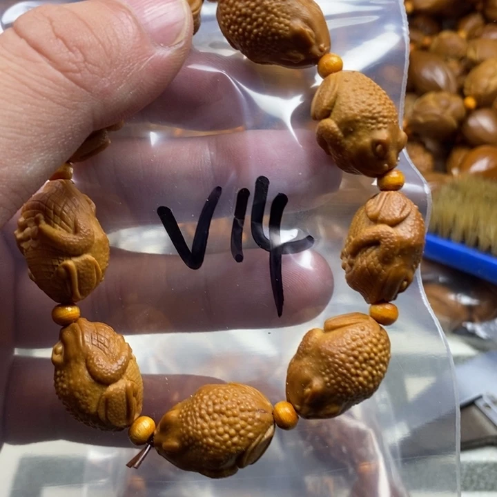 橄榄核手串/手链橄榄核雕工艺手串